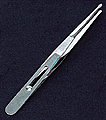 Slide Lock Tweezers 5-7/8