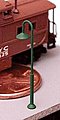 18' Curved-Neck Streetlight Kit (8-Pack) Z Scale Model Railroad Streetlight #nk0181