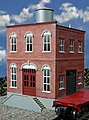 Acme Machine Co. 2-Story Building Kit O Scale Model Railroad Building #442