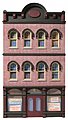 O Ameri-Towne- Granatos Grocery Building Front Only