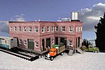 Barrettsburg Tool & Die 2-Story Building Kit O Scale Model Railroad Building #941