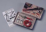 H Single Action Hobby Kit Airbrush and Airbrush Set #2000h