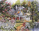 Victorian Cottage (16''x20'') Paint By Number Kit #21676