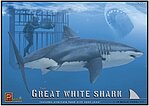 The Great White Shark Plastic Model Animal Figure Kit 1/18 Scale #9501
