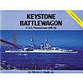 Keystone Battlewagon USS Pennsylvania Authentic Scale Model Boat Book #271