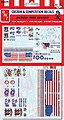 American Pride Graphics Decals Plastic Model Vehicle Decal 1/25 Scale #mka27