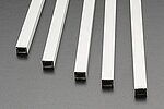 Rectangle Tube ABS 5/16 (5) Model Scratch Building Plastic Tubing #90222
