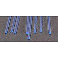 Rod Round Fluorescent Blue 3/32 (8) Model Scratch Building Plastic Rods #90252