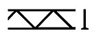 Open Web Truss 1/8'' (2) Model Scratch Building Plastic Strip #90411