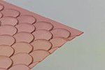 Plastruct Spanish Tile Roofing Patterned Sheets Model Railroad Scratch