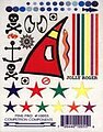 Jolly Roger Pirate Decals