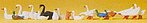 Ducks, Geese & Swans Model Railroad Figures HO Scale #14167