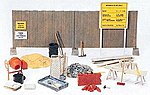 Concrete Mixer, Tool Kit Model Railroad Building Accessory HO Scale #17177