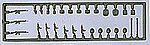 Military Weapons and Gear Set #3 Modern Model Railroad Building Accessory HO Scale #18365