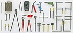 Hand Tools Kit Model Railroad Building Accessory G Scale #57301