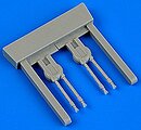 Defiant Mk I Gun Barrels for Airfix Plastic Model Aircraft Accessory 1/72 Scale #72484