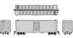 GN 40' Boxcar Undecorated Early IDNE