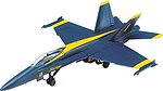 F-18 Blue Angel Snap Tite Plastic Model Aircraft Kit 1/72 Scale #851185