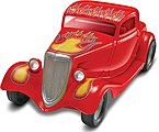 Ford Street Rod Snap Tite Plastic Model Vehicle Kit 1/32 Scale #851752