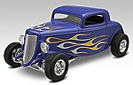 1934 Ford Street Rod Snap Tite Plastic Model Vehicle Kit 1/25 Scale #851943