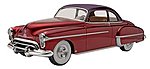 1950 Olds Custom Plastic Model Car Kit 1/25 Scale #854022