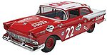 Fireball Roberts 1957 Ford Plastic Model Car Kit 1/25 Scale #854024
