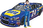 #24 Chase Elliot NAPA Auto Parts Chevy SS Plastic Model Car Kit 1/24 Scale #854222