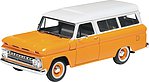 1966 Chevy Suburban Plastic Model Car Kit 1/25 Scale #854409