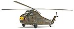 Marine UH-34D Plastic Model Helicopter 1/48 Scale #855323
