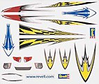 Peel & Stick Decal D Pinewood Derby Decal and Finishing #y8676