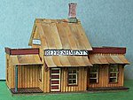 Eatery at Forks Kit HO Scale Model Railroad Building #2013