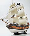 Pirate Ship Plastic Model Sailing Ship Kit 1/72 Scale #05605