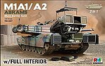 M1A1/A2 ABRAMS W/interior 1-35