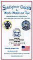 Essex Class 1958-1991 USS Shangri-La for Revell Plastic Model Ship Decal 1/500 #500100