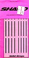 1/24-1/25 Windshield Strap Overlays Nascar Accessory Dry Transfer (D)