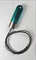 3-Volt Green Blinker Bulbs w/8'' Wire Leads (5)