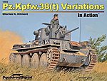PZ.KPFW.38 Variations in Action Authentic Scale Tank Vehicle Book #12052