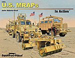 US MRAPS In Action Authentic Scale Tank Vehicle Book #12054
