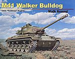 M41 Walker Bulldog Walk Around Authentic Scale Tank Vehicle Book #27024