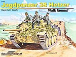 Jagdpanzer 38 Hetzer Walk Around Authentic Scale Tank Vehicle Book #27027