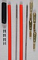 Steel Pushrod w/Gold'N Clevis 36''(2)