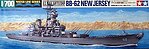 USS New Jersy BB-62 Battleship Boat Plastic Model Military Ship Kit 1/700 Scale #31614