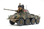 German Heavy Armored Car Sd.Kfz.234/2 Puma Plastic Model Vehicle Kit 1/35 Scale #37018