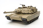 U.S.Mbt M1A2 Abrams R/C Plastic Model Military Vehicle Kit 1/16 Scale #56041