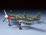 P-51B Mustang Fighter Aircraft Plastic Model Airplane Kit 1/48 Scale #61042