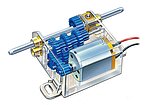 Mini Motor Multi Ratio Gearbox 12-Speed