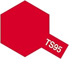 Spray TS-95 Metallic Red 3oz Can Hobby and Model Lacquer Paint #85095