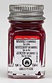 Maroon 1/4 oz Hobby and Model Enamel Paint #1186tt
