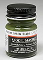 Model Master Medium Green 34102 1/2 oz Hobby and Model Enamel Paint #1713