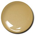 Model Master Gold 1/2 oz Hobby and Model Enamel Paint #1744